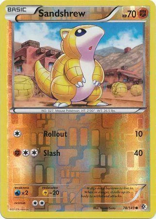 Sandshrew #78 — Fronteiras Cruzadas (Reverse Holo)