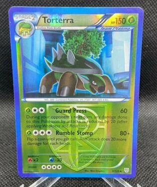Torterra #3 — Tempestade de Plasma (Reverse Holo)