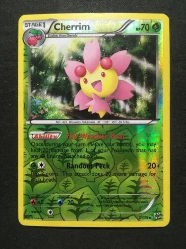 Cherrim #7 — Tempestade de Plasma (Reverse Holo)