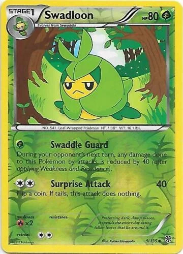 Swadloon #9 — Tempestade de Plasma (Reverse Holo)
