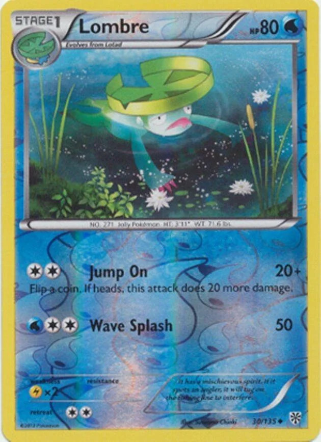 Lombre #30 — Tormenta Plasma (Reverse Holo)