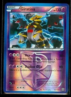 Giratina #62 — Tormenta Plasma (Reverse Holo)