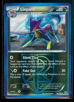 Liepard #84 — Tormenta Plasma (Reverse Holo)