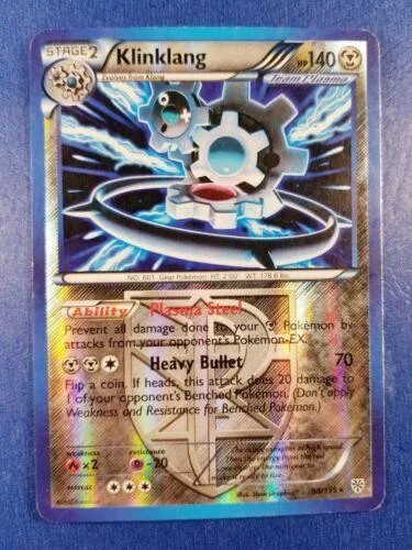 Klinklang #90 — Uragano Plasma (Reverse Holo)