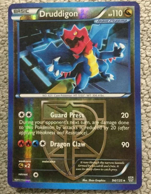 Druddigon #94 — Tempestade de Plasma (Reverse Holo)