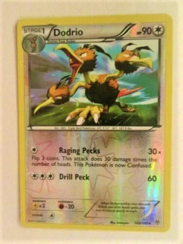 Dodrio #100 — Tempestade de Plasma (Reverse Holo)