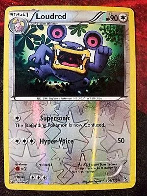 Loudred #106 — Uragano Plasma (Reverse Holo)