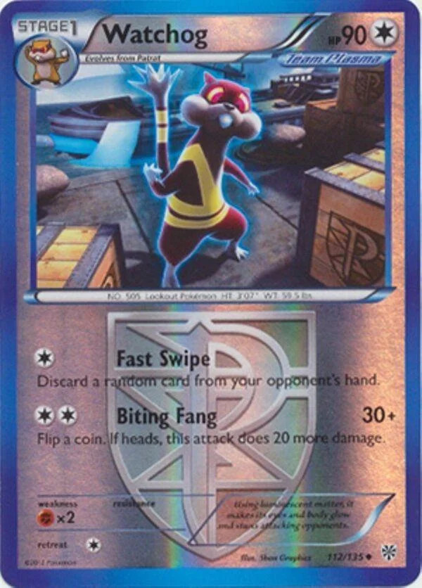 Watchog #112 — Uragano Plasma (Reverse Holo)