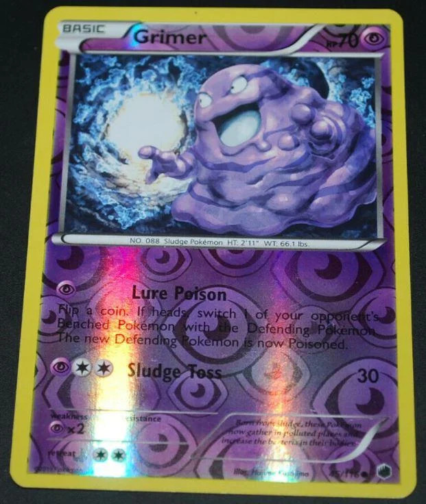 Grimer #45 — Congelamento de Plasma (Reverse Holo)