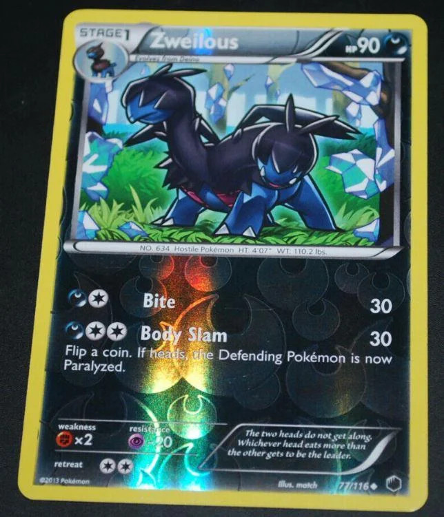 Zweilous #77 — Congelamento de Plasma (Reverse Holo)