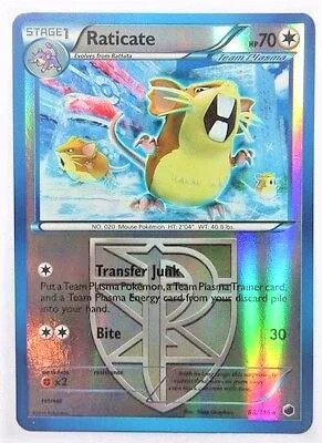 Raticate #88 — Glaciazione Plasma (Reverse Holo)