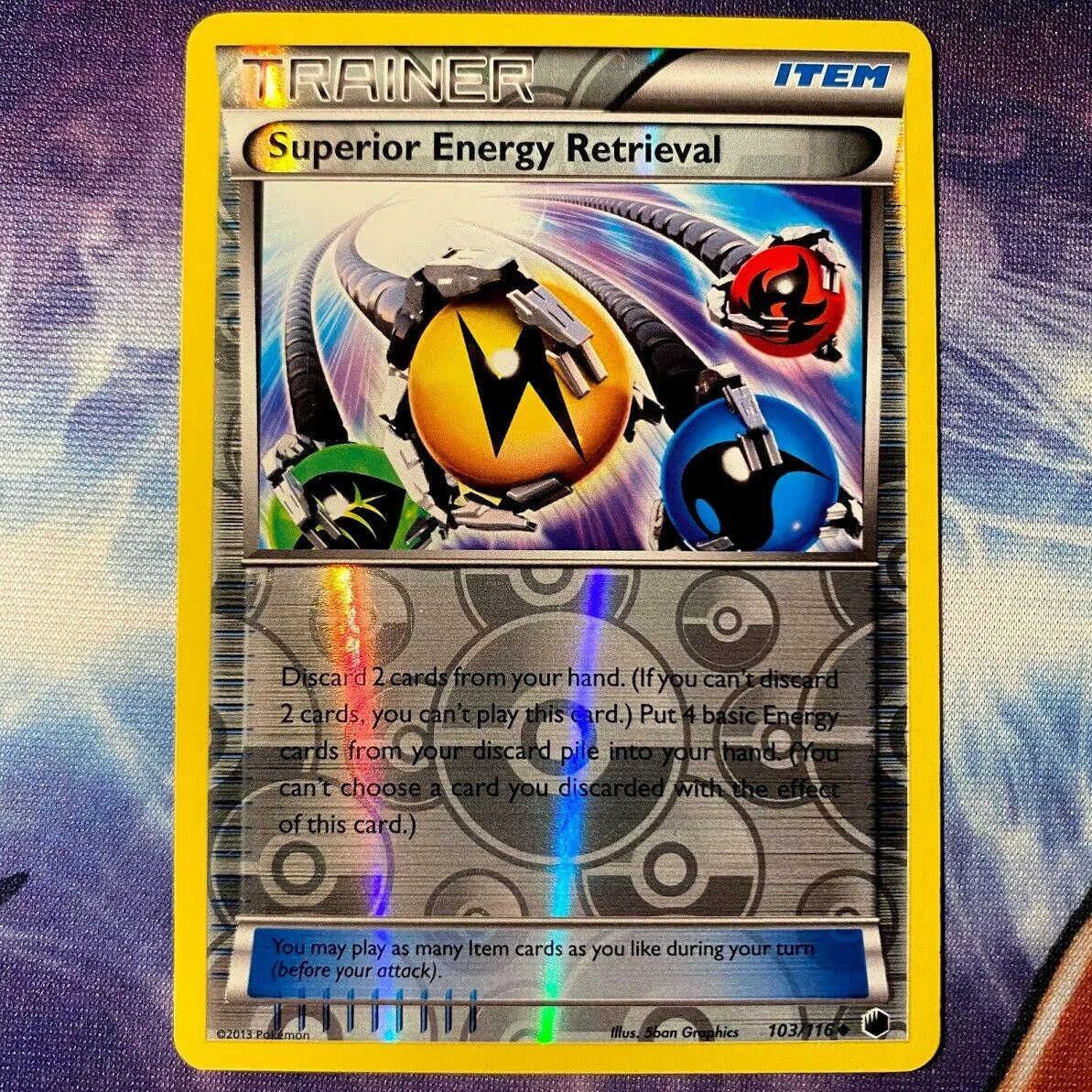 Überragender Energie-Zugewinn #103 — Plasma-Frost (Reverse Holo)
