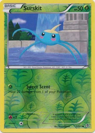 Surskit #1 — Explosão de Plasma (Reverse Holo)