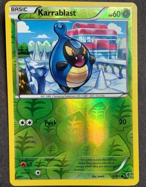 Karrablast #6 — Esplosione Plasma (Reverse Holo)