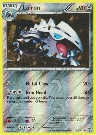 Lairon #58 — Esplosione Plasma (Reverse Holo)