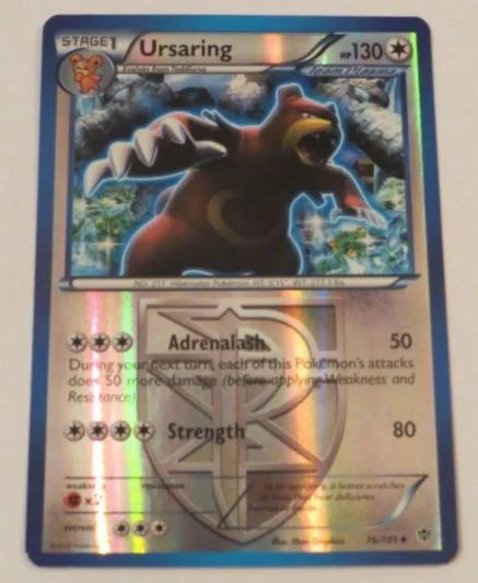 Ursaring #76 — Esplosione Plasma (Reverse Holo)