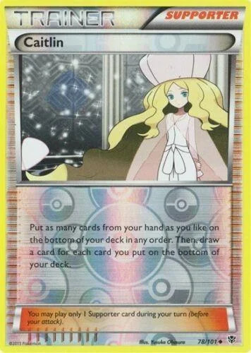 Caitlin #78 — Plasma Blast (Reverse Holo)