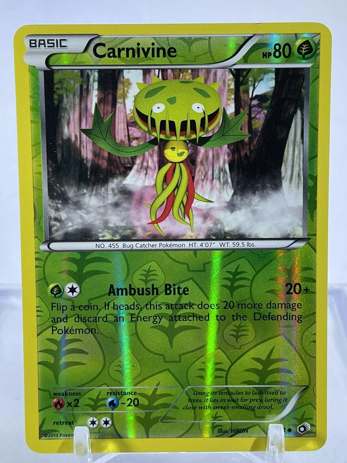 Carnivine #5 — Legendary Treasures (Reverse Holo)