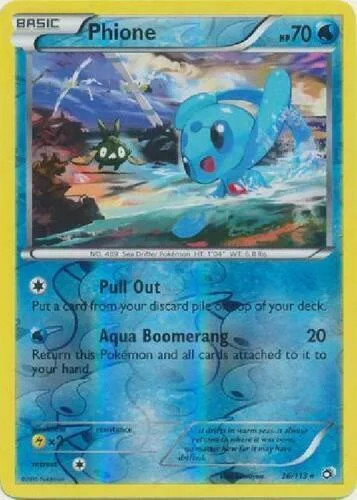 Phione #36 — Legendary Treasures (Reverse Holo)