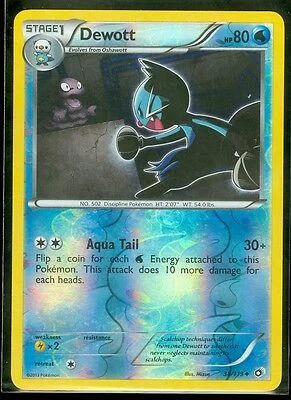 Dewott #38 — Legendary Treasures (Reverse Holo)