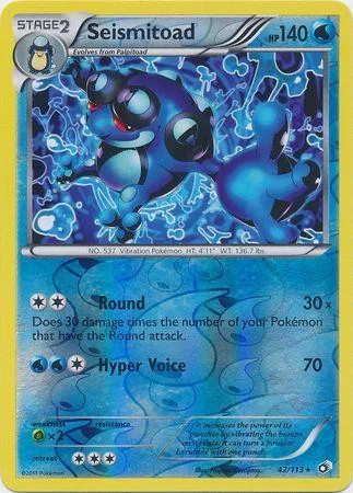 Seismitoad #42 — Tesouros Lendários (Reverse Holo)