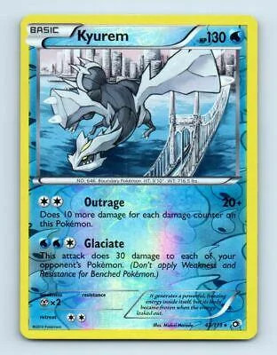 Kyurem #43 — Legendary Treasures (Reverse Holo)