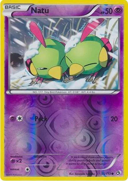 Natu #55 — Legendary Treasures (Reverse Holo)