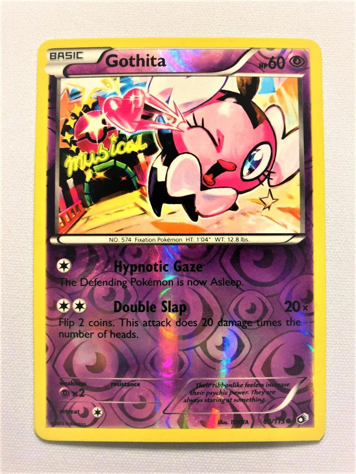 Gothita #69 — Tesouros Lendários (Reverse Holo)