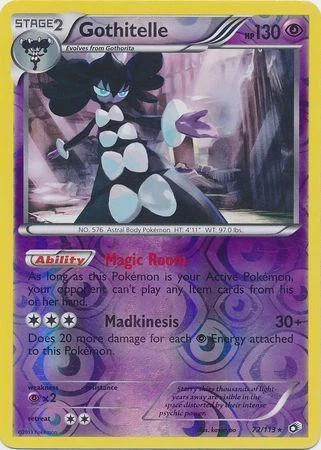 Gothitelle #72 — Legendary Treasures (Reverse Holo)