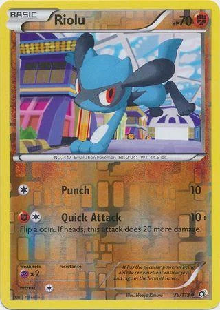 Riolu #79 — Legendary Treasures (Reverse Holo)