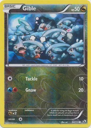 Gible #94 — Legendary Treasures (Reverse Holo)