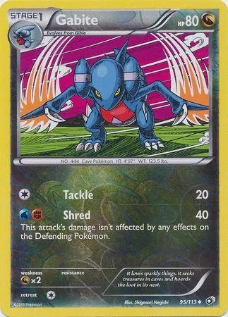 Gabite #95 — Tesouros Lendários (Reverse Holo)