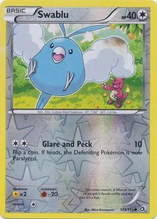 Swablu #103 — Legendary Treasures (Reverse Holo)