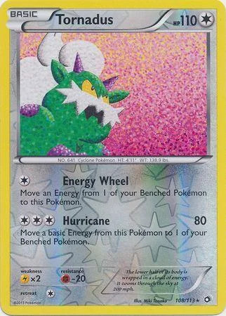 Tornadus #108 — Tesouros Lendários (Reverse Holo)