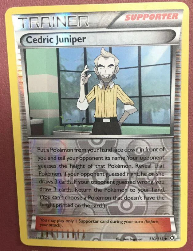 Cedric Juniper #110 — Legendary Treasures (Reverse Holo)