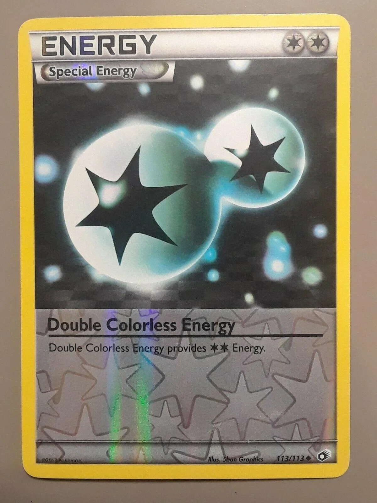 Double Colorless Energy #113 — Tesouros Lendários (Reverse Holo)
