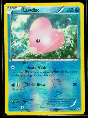 Luvdisc #27 — Fuoco Infernale (Reverse Holo)