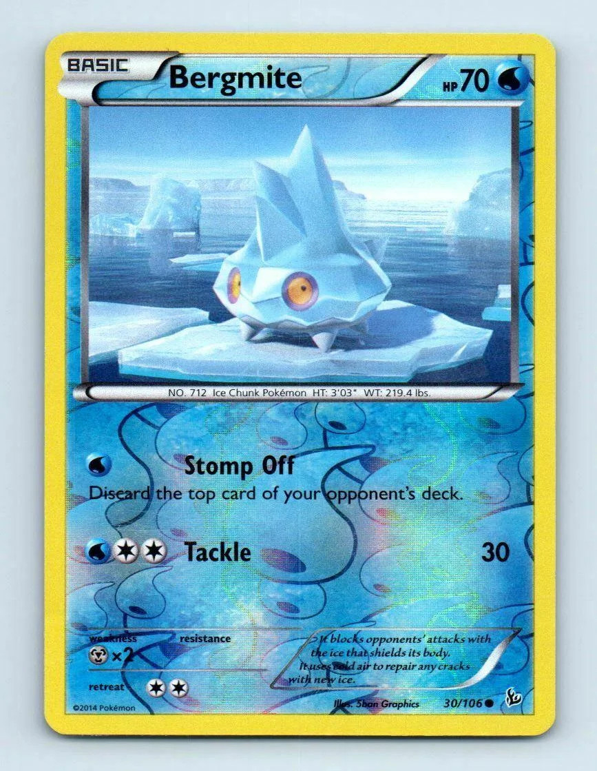 Bergmite #30 — Fuoco Infernale (Reverse Holo)
