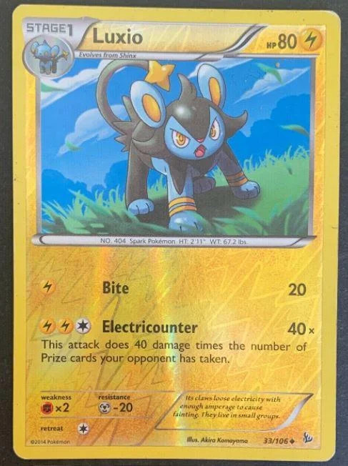 Luxio #33 — Flammenmeer (Reverse Holo)