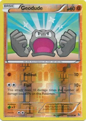 Kleinstein #45 — Flammenmeer (Reverse Holo)