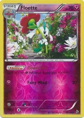 Floette #64 — Flash de Fogo (Reverse Holo)
