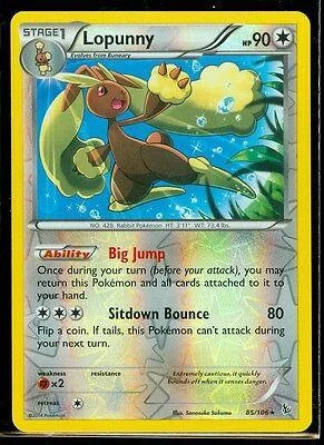 Lopunny #85 — Flash de Fogo (Reverse Holo)