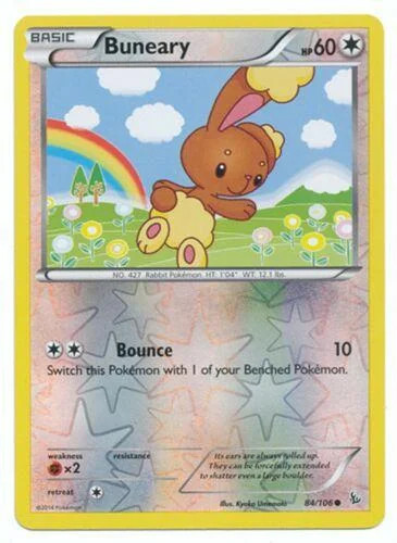 Buneary #84 — Fuoco Infernale (Reverse Holo)