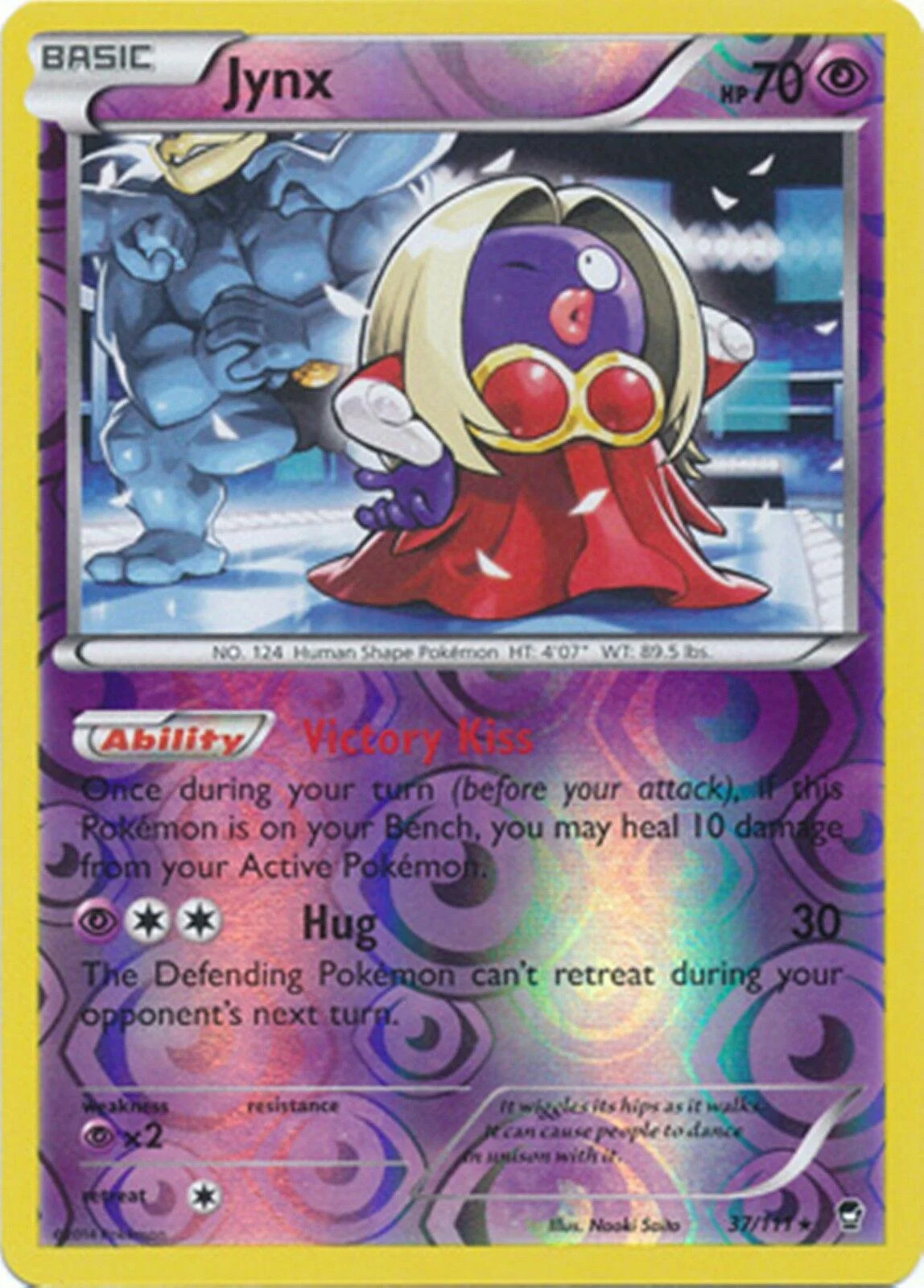 Jynx #37 — Punhos Furiosos (Reverse Holo)