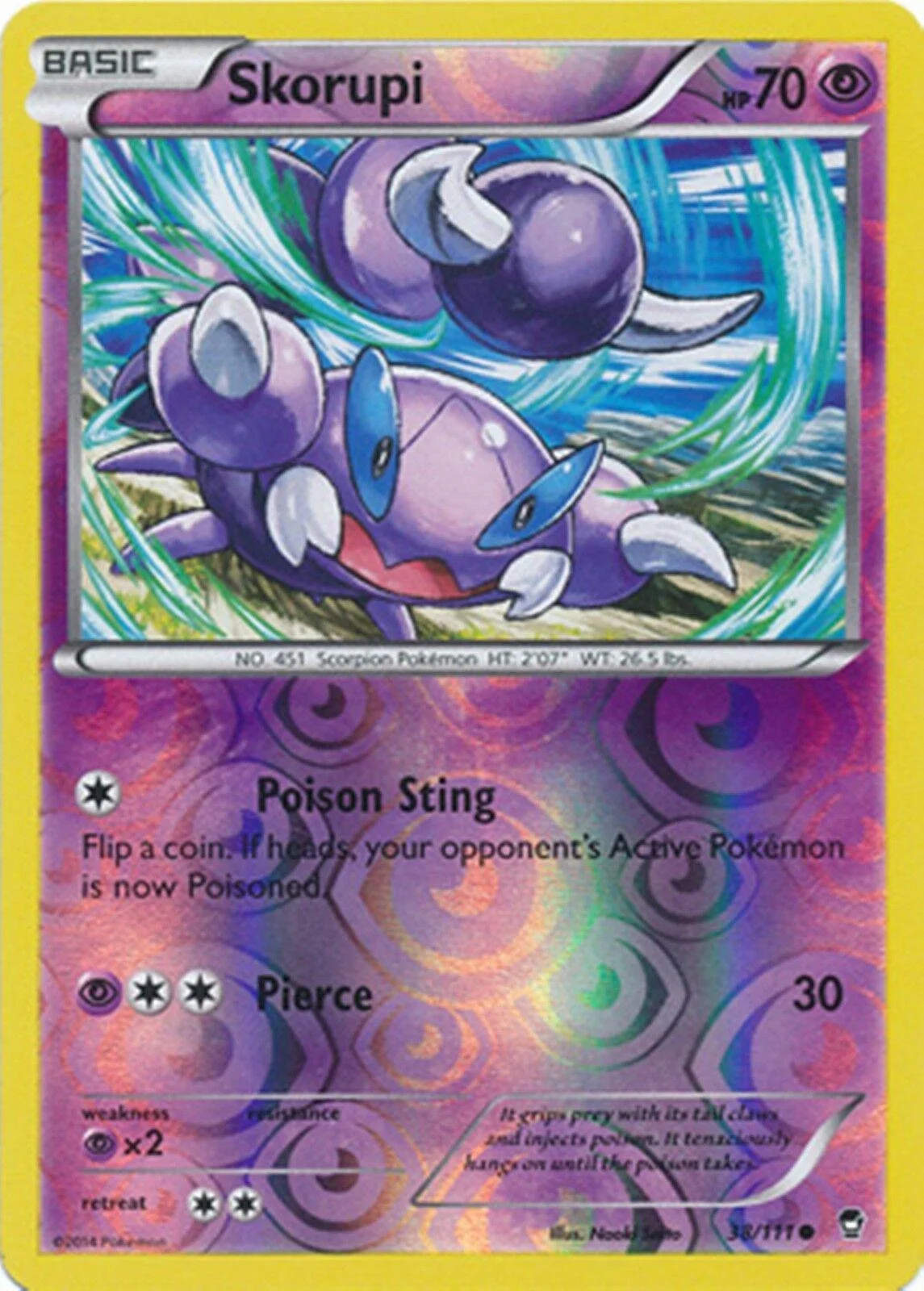 Rapion #38 — Poings Furieux (Reverse Holo)