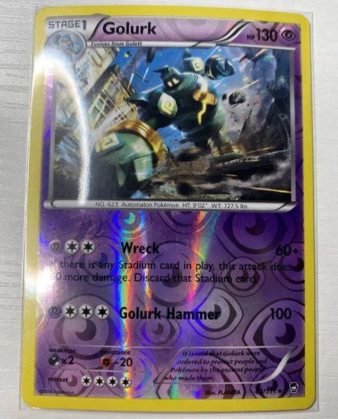 Golurk #43 — Colpi Furiosi (Reverse Holo)