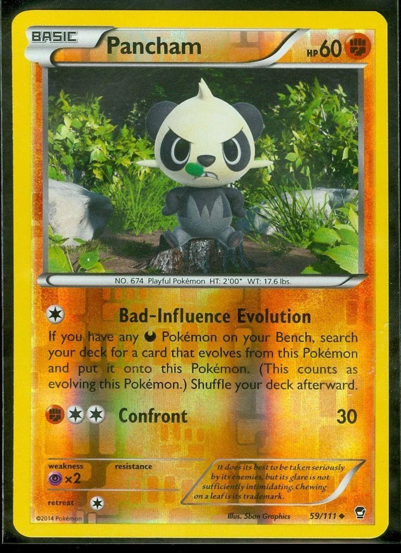 Pancham #59 — Colpi Furiosi (Reverse Holo)