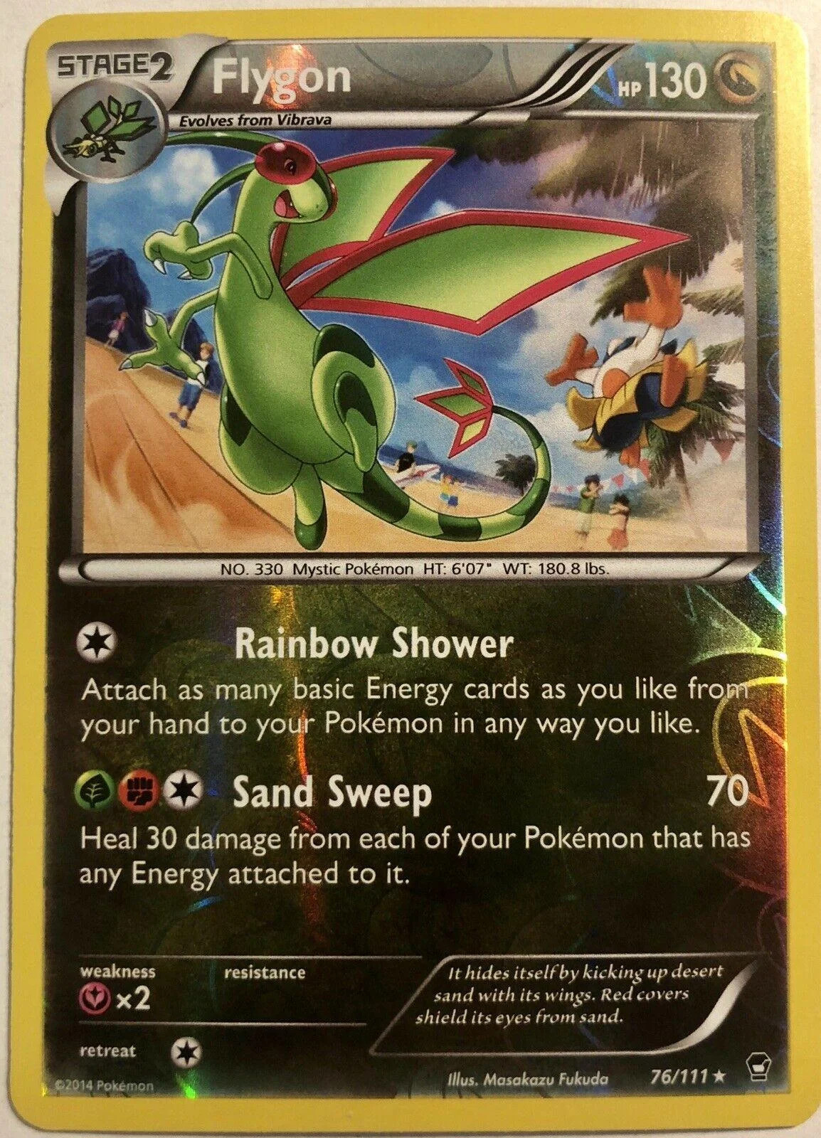 Flygon #76 — Colpi Furiosi (Reverse Holo)