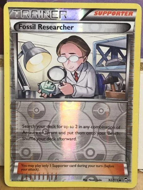 Fossilforscher #92 — Fliegende Fäuste (Reverse Holo)