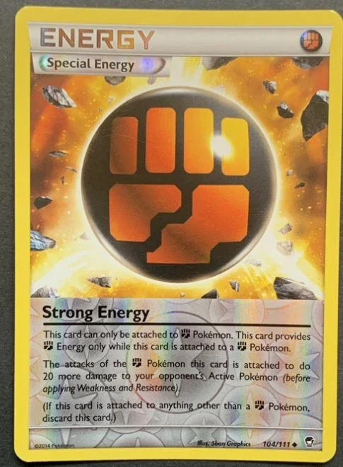 Energia Intensa #104 — Punhos Furiosos (Reverse Holo)